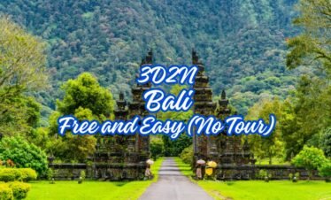 3D2N BALI PACKAGE : 3D2N FREE AND EASY (NO TOUR)