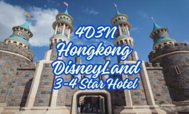 HONG KONG PACKAGE 2: 4D3N DISNEY LAND WITH FREE CITY TOUR (HOTEL COZI, PANDA AND SILKA)