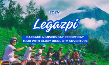 LEGAZPI PACKAGE 4: MISIBIS BAY RESORT DAY TOUR WITH ALBAY BICOL ATV ADVENTUR