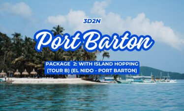 PORT BARTON PACKAGE 2: WITH ISLAND HOPPING (TOUR B) (EN – PB)